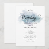 Eenvoudige uitnodiging voor weddenschappen en lega (Voorkant / Achterkant)