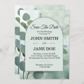 Eenvoudige uitnodiging voor weddenschappen en lega (Voorkant / Achterkant)