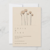 Eenvoudige uitnodiging voor weddenschappen op blot (Voorkant)