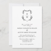 Eenvoudige uitnodiging voor weddenschappen op mono (Voorkant)