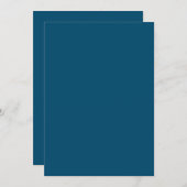 Eenvoudige uitnodigingen (Voorkant / Achterkant)