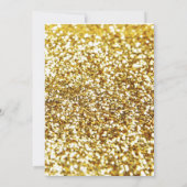 Eenvoudige uitnodigingen in goud (Achterkant)