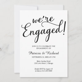 Eenvoudige uitnodigingen van de Engaged Party