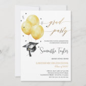 Eenvoudige uitnodigingen van de Graduation Party (Voorkant)