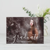 Eenvoudige uitnodigingen van fotograaf (Staand voorkant)