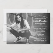 Eenvoudige uitnodigingen van fotograaf (Voorkant)