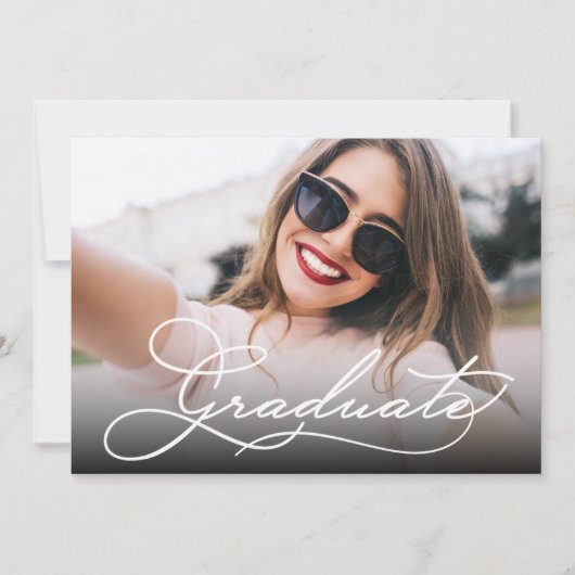 Eenvoudige uitnodigingen van fotograaf (Voorkant)