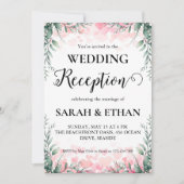 Eenvoudige uitnodigingen voor eucalyptus bruiloft (Voorkant)