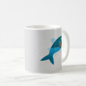 Eenvoudige unieke creativiteit en fantasierijke vi koffiemok (Voorkant rechts)