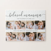 Eenvoudige unieke Moederdag collage foto puzzel Legpuzzel (Horizontaal)