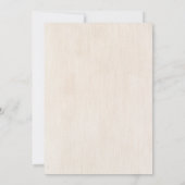 Eenvoudige unieke stijlvolle kalender datum wijzig save the date (Achterkant)