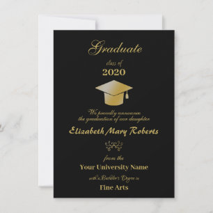 Eenvoudige Universiteit van het Zwarte en van het Aankondiging