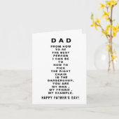 Eenvoudige Vaderdag Kaart (Gele Bloem)