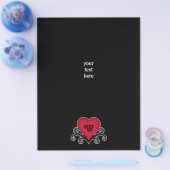 Eenvoudige Valentijnsdag bevestigen Flyer (Enkel)