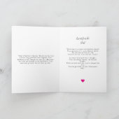 Eenvoudige Valentijnsdag fotokaart voor docent Kaart (Binnen)