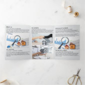 Eenvoudige vastgoed vouw Kaart (Binnen)