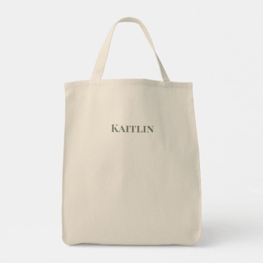 Eenvoudige ventilator tote bag (Achterkant)