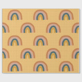 Eenvoudige ventilatorTattoos Cadeaupapier (Vlak)