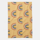 Eenvoudige ventilatorTattoos Theedoek (Verticaal)