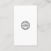 Eenvoudige verbinding met ons QR-code Zakelijk Visitekaartje (Achterkant)