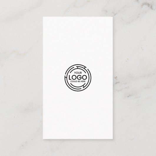 Eenvoudige verbinding met ons QR-code Zakelijk Visitekaartje (Achterkant)