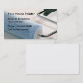 Eenvoudige verf visitekaartje (Voorkant / Achterkant)