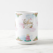 Eenvoudige Verjaardag Ontwerp Mok (Center)