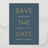 Eenvoudige verklaring | Folie De Kaart Datum opsla (Voorkant)