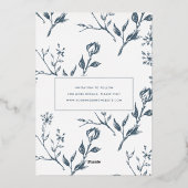 Eenvoudige verklaring | Folie De Kaart Datum opsla (Achterkant)