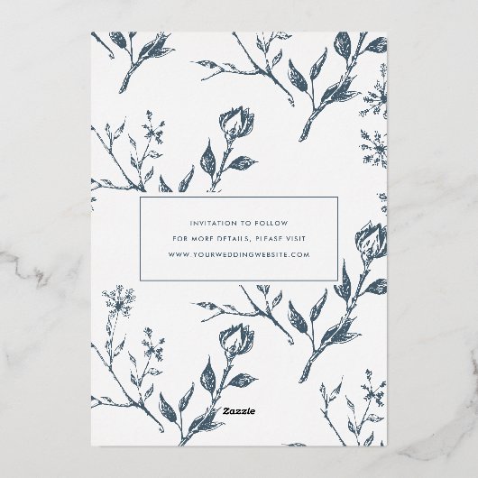 Eenvoudige verklaring | Folie De Kaart Datum opsla (Achterkant)