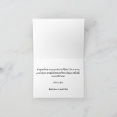 Eenvoudige verpleegkunde Medische School Afstudere Kaart (Binnen)