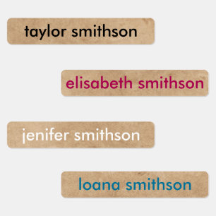 Eenvoudige verschillende kleuren Basic toevoegen J Labels