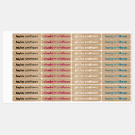 Eenvoudige verschillende kleuren Basic toevoegen J Labels