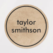 Eenvoudige verschillende kleuren Basic toevoegen J Labels (Design 1)