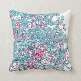 Eenvoudige vertakkingen met de hand verven | Sierk Kussen