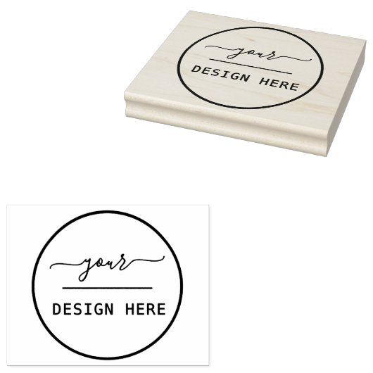 Eenvoudige vervanging grote rubberen riem door Log Rubberstempel (Gestempeld)