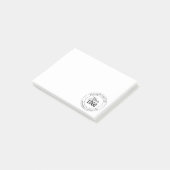 Eenvoudige vervanging van Logo en tekst Post-it® Notes (Schuin)