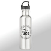 Eenvoudige vervanging van Logo en  tekst Waterfles