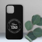 Eenvoudige vervanging van Logo en tekst | Zwart Case-Mate iPhone Case