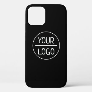 Eenvoudige vervanging van Logo en  tekst   Zwart  Case-Mate iPhone Case