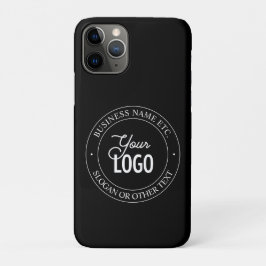 Eenvoudige vervanging van Logo en  tekst | Zwart Case-Mate iPhone Case