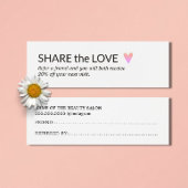 Eenvoudige verwijzing naar het zwarte witte Roos v Mini Visitekaartjes