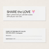 Eenvoudige verwijzing naar het zwarte witte Roos v Mini Visitekaartjes (Voorkant /achterkant)