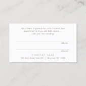 Eenvoudige verwijzing naar klantengarantie van leg (Achterkant)