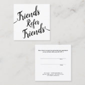 Eenvoudige verwijzing van de Klant van de Calligra (Voorkant / Achterkant)