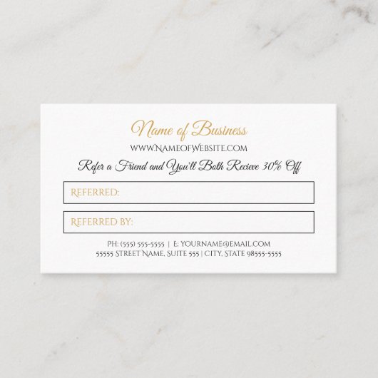 Eenvoudige verwijzing van vrienden: Elegant Black  (Voorkant)