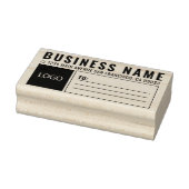 Eenvoudige verzending van Logo via Business Square Rubberstempel (Stempel)