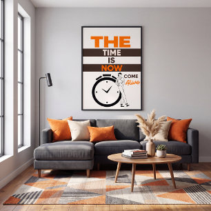 Eenvoudige vetgedrukte typografie trendy moderne p poster