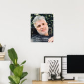 Eenvoudige viering van het leven met Photo Keepomw Poster (Thuiskantoor)