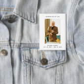 Eenvoudige viering van levensherdenkingsfoto button (Insitu)